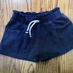 Kids Black Shorts